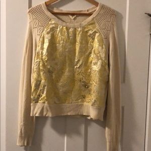 Anthropologie embellished sweater